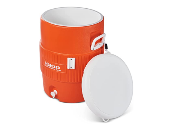 Termo Igloo 10 Galones 37,9 lts. Naranja c/portavasos (código-26840) - Imagen 2
