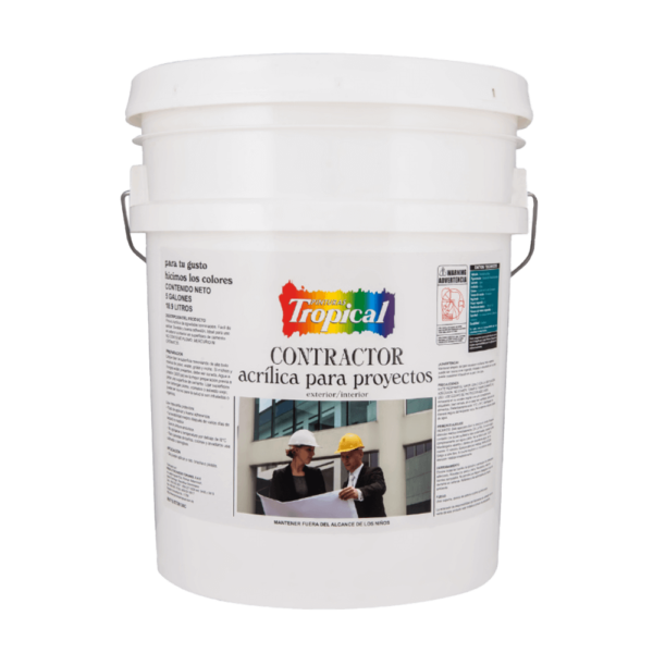 Pintura Contractor Acril.  Blanco 00 5/1 (Código 5564)