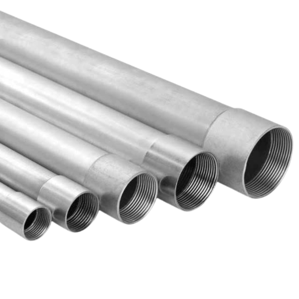 Tubo Redondo (Negro y Galvanizado) - Imagen 3
