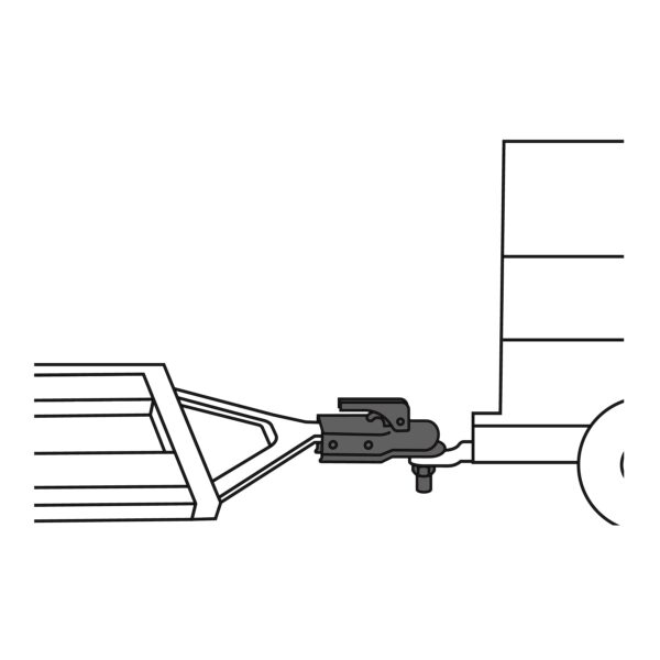Acoplador para remolque, p/bola de 2", Truper (código-1621) - Imagen 2