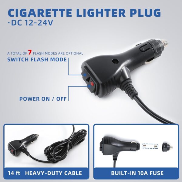 Centella led 12 a 24V azul (código-38955) - Imagen 4