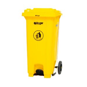 Contenedor p/basura c/rueda y pedal (120 y 240 litros)