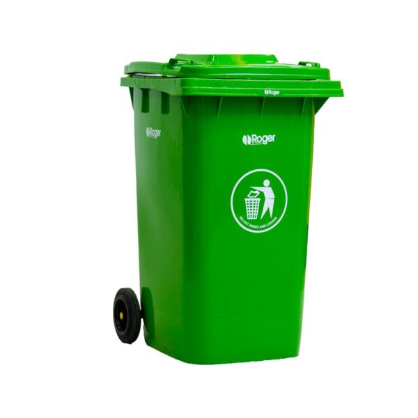 Contenedor p/basura c/rueda y pedal (120 y 240 litros) - Imagen 2