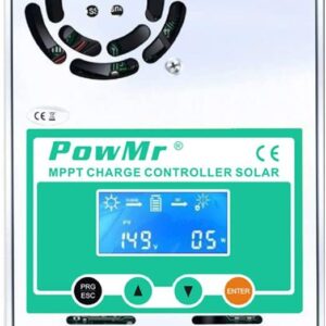 Controlador de carga para paneles solares 60A MPPT 12/24/48 Voltios