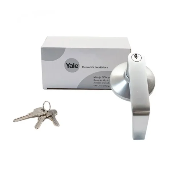 Cerradura antipánico Eiffel niquelado mate (código-28286)