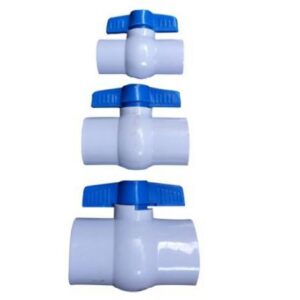 Llave de bola PVC (válvula) (variedad de medidas)
