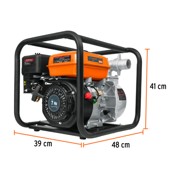Moto bomba Truper 2" 7HP (código-11350) - Imagen 3