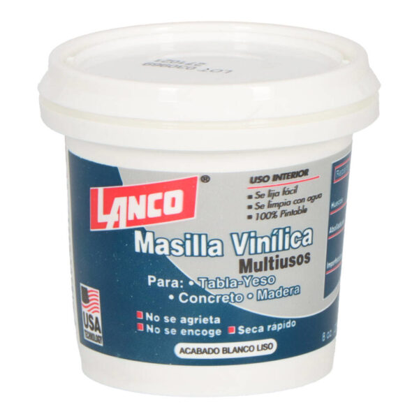 Masilla vinílica multi-usos Lanco para interior (PP-223) - Imagen 3
