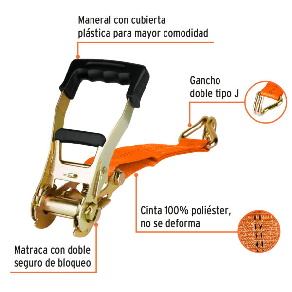 Sujetador con matraca Truper SU-2500C (código-15472) - Imagen 2