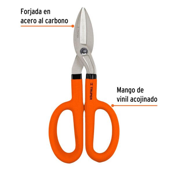 Tijeras para hojalatero (Truper) 10" y 12") - Imagen 2