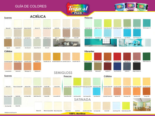Pinturas Tropical (gran variedad) - Imagen 8