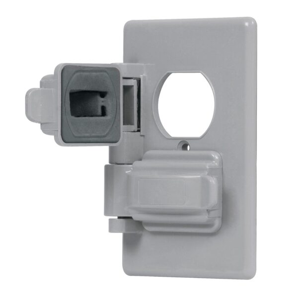 Tapas p/interperie sencilla y doble (waterproof) - Imagen 2