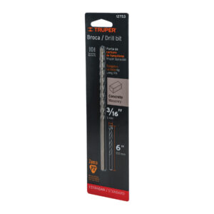 Barrena p/concreto Truper 3/16"x6" BCT-3/16x6-B (cod. 1597)