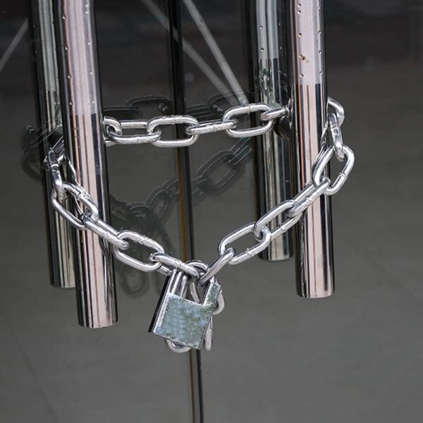CERRADURA DE CADENA ANTIRROBO PORTÁTIL (COD.39257)