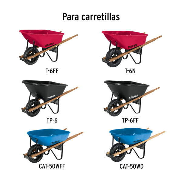 PALO P/ CARRETILLA TRUPER BAS-CU-60 19322 (COD. 11923) - Imagen 2