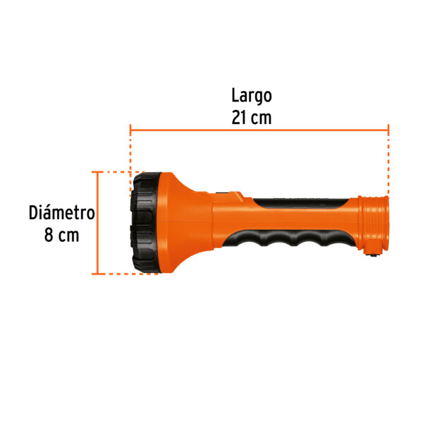 LINTERNA RECARG TRUPER LED  100L-150LM LILE-11T-9T - Imagen 3