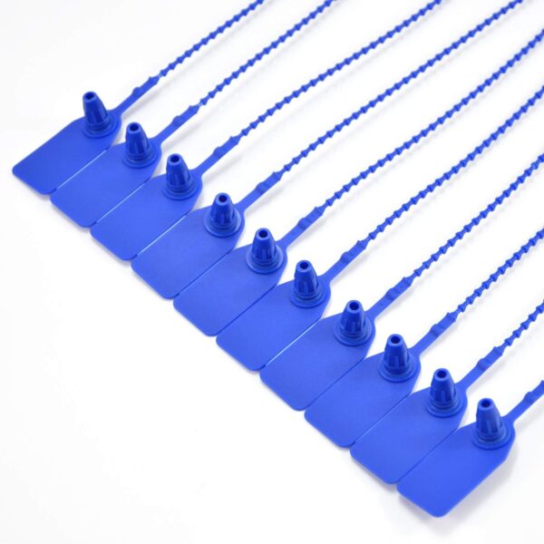 Sello plast. (azul) p/extintores c/cierre aut. (cod. 39553) - Imagen 3