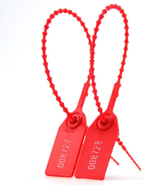 Sello plast. (rojo) p/extintores c/cierre aut. (cod. 39551)