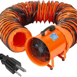 Ventilador aire portátil  5500CFM 1500W (cod. 39485)