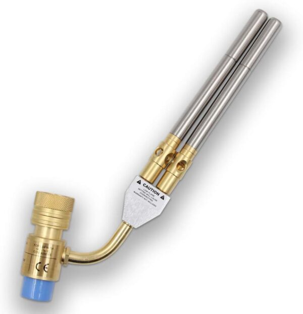 Antorcha doble cabeza p/gas tanque Mapp (cod. 39558) - Imagen 3