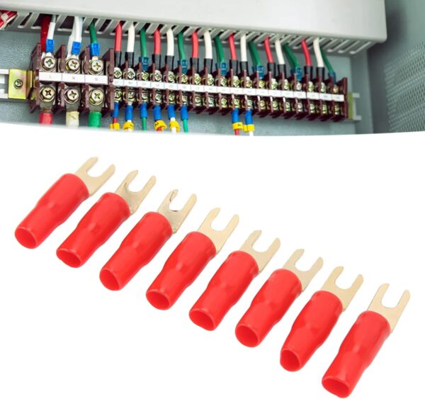 Conector p/alambre tipo U horquilla C-8 (cod. 39478) - Imagen 2