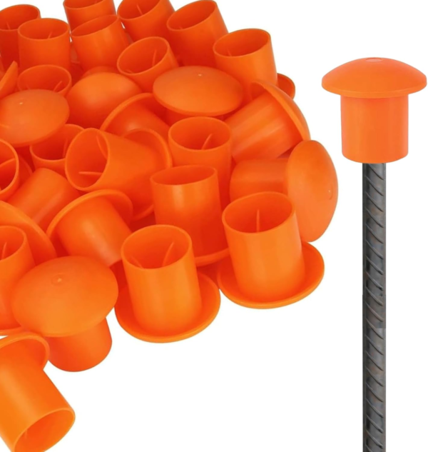 TAPAS DE BARRAS D/REFUERZO NARANJA 25/1 (38684)