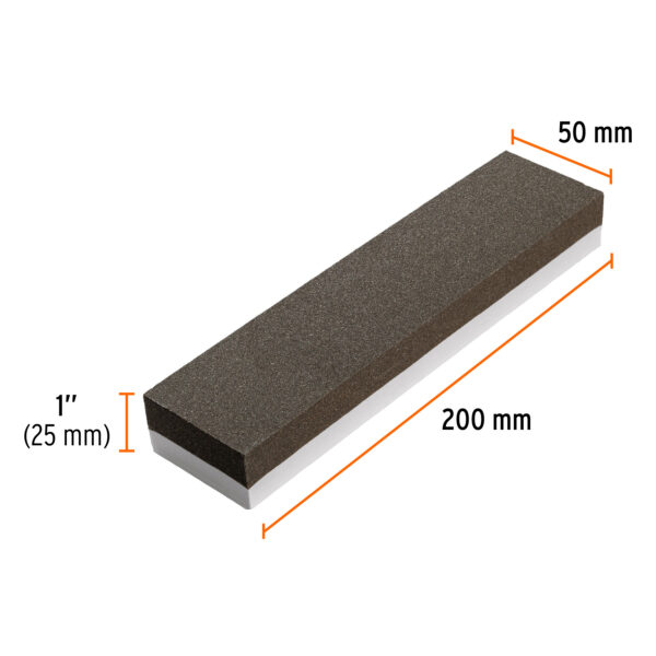 Piedra p/asentar Truper 200MM doble grano 150 y 240 (cod. 39784) - Imagen 2