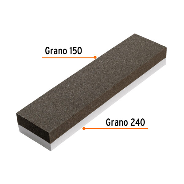 Piedra p/asentar Truper 200MM doble grano 150 y 240 (cod. 39784) - Imagen 3