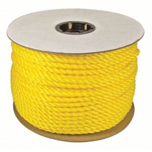 Cuerda nylon 1/4" amarilla 600 pies (6,9Lbs.) (cod. 39899)