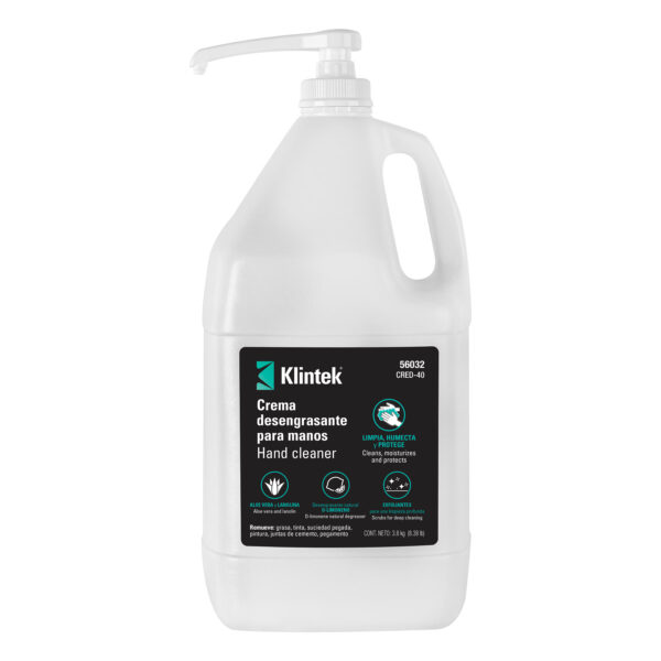 Crema limpiadora/desengrasante p/manos 1gl. KLINTEK (cod. 39856)