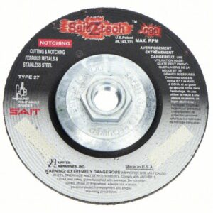 Disco corte Sait centro hundido 7"x0.09"x5/8"-11 (cod. 39900)