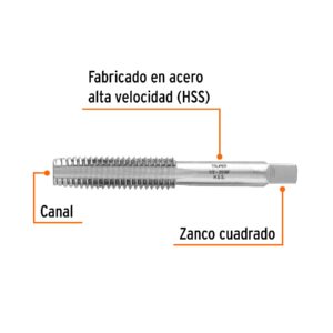 MACHO P/ROSCA NF MT-1/2X20 TRUPER 11414
