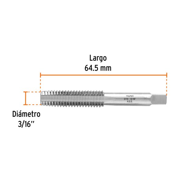 MACHO TRUPER MT-3/16X32 11404