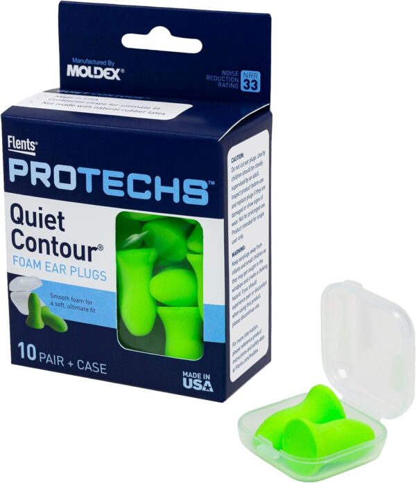 Tapón auditivo Protechs Quiet Contour 10/1 verde (cod. 39931)