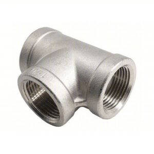 Tee 1-1/2 acero inox. 316 clase 150 (cod. 39905)